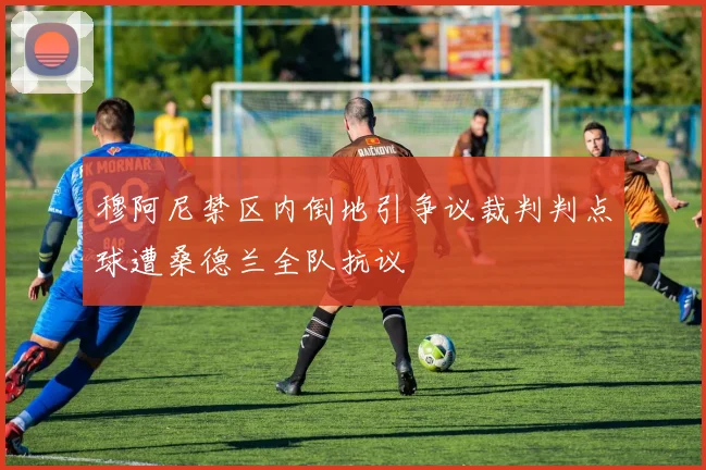 穆阿尼禁区内倒地引争议裁判判点球遭桑德兰全队抗议